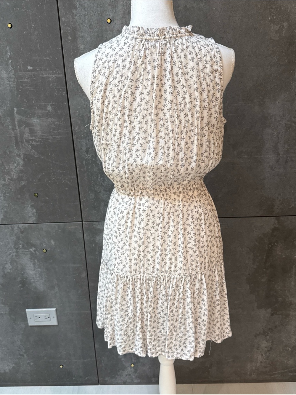 Rails Albany Printed Drawstring Waist Dress size S - Picture 7 of 15